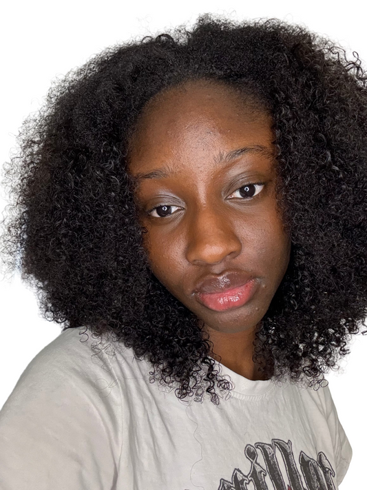 Curly Flip over Half Wig